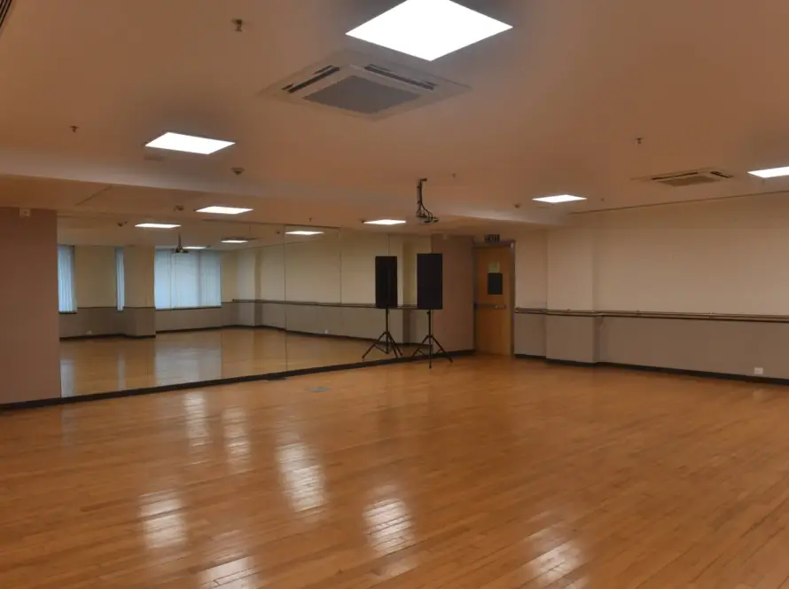 Dance practice room at Balgandharva Rangmandir, Bandra, Mumbai