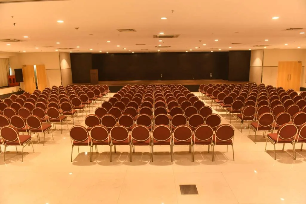 Back view of Exhibition Hall at Balgandharva Rangmandir, Bandra, Mumbai