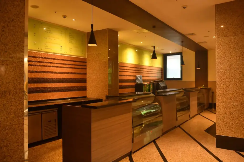 Cafeteria at Balgandharva Rangmandir for visitors attending stage shows in Mumbai