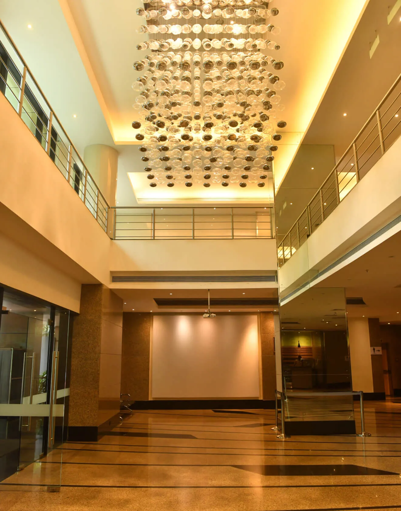 Ground floor area of Balgandharva Rangmandir