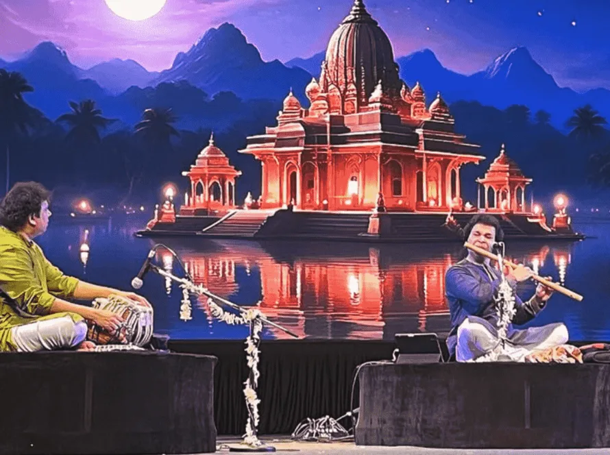 Classical cultural performance at Balgandharva Rangmandir