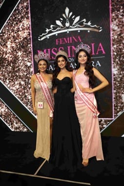 Femina Miss India Maharashtra 2026 participants at event venue in Bandra Mumbai