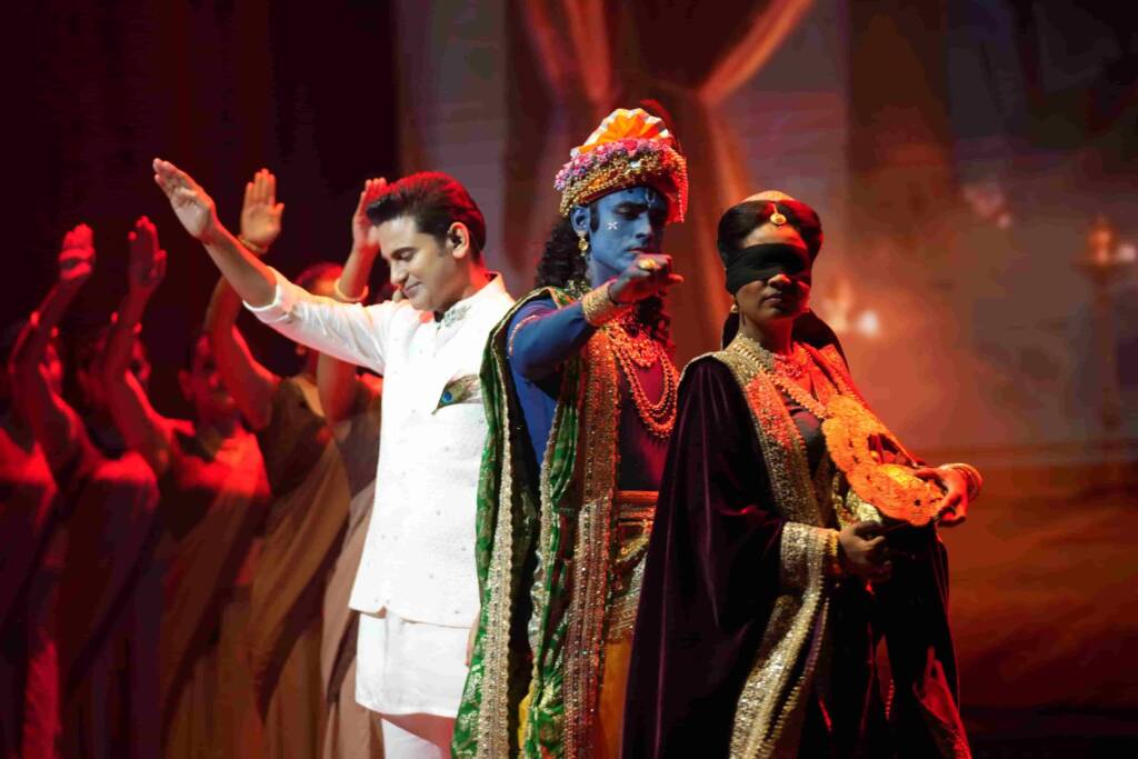 Live show Krishna – Radha Se Ranbhumi Tak at Bal Gandharva Rang Mandir, among the best theatres in Mumbai